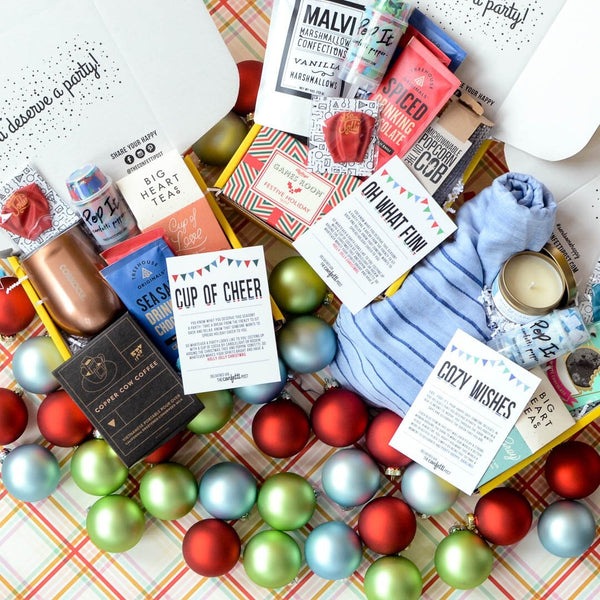 Christmas gift basket delivery  | The Confetti Post