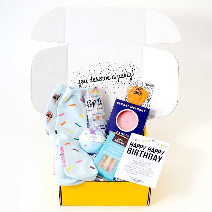 Shop Birthday Gift Boxes - Send Some Happy – The Confetti Post