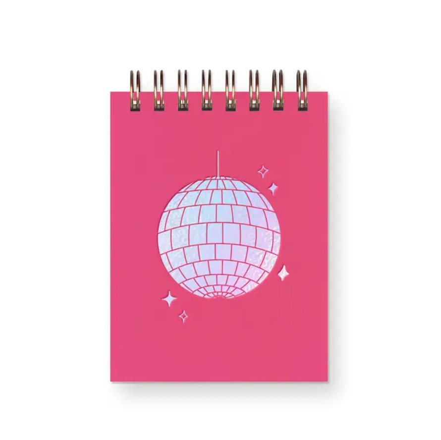 Disco Ball Mini Notebook