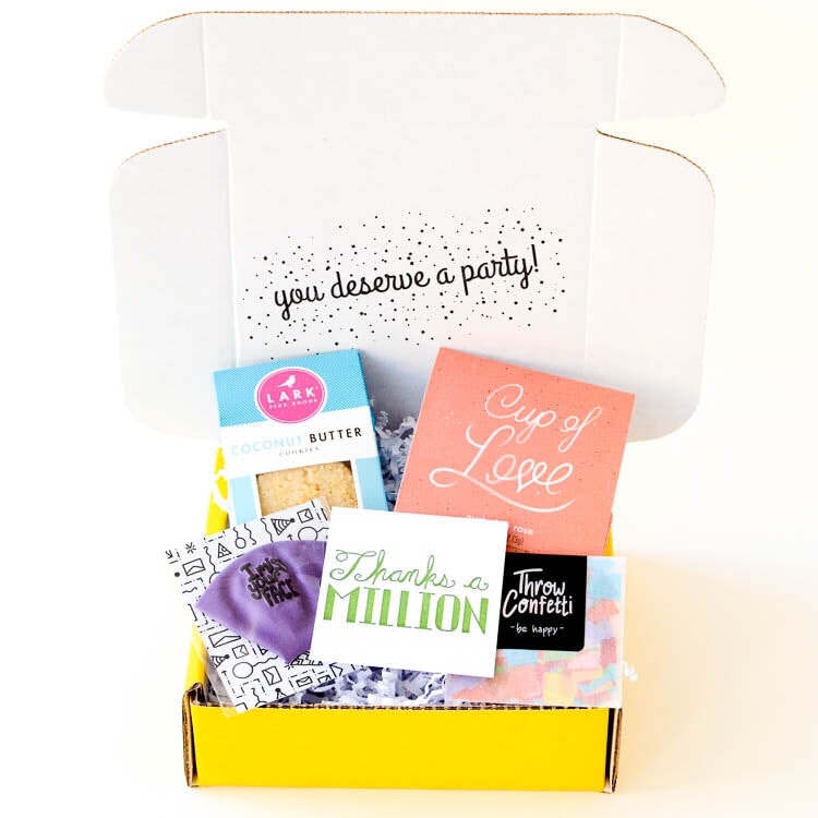 Thanks A Million Gift Box with add-ons | Thank you gift box