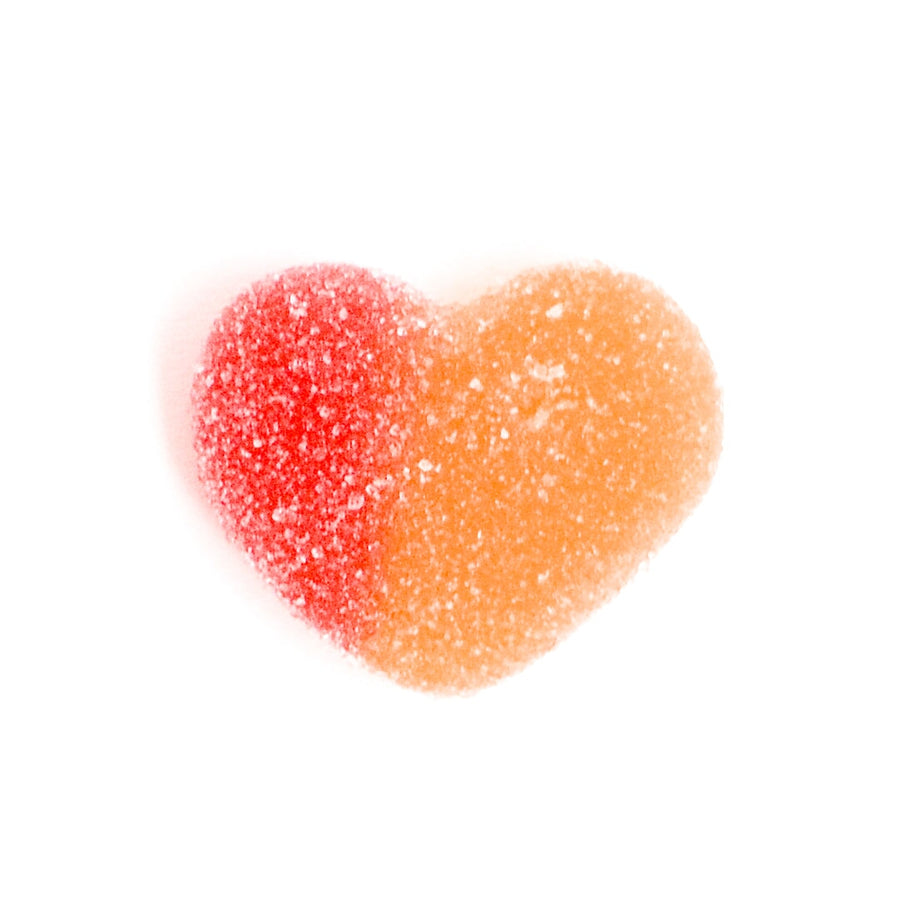 Peach Heart Candy