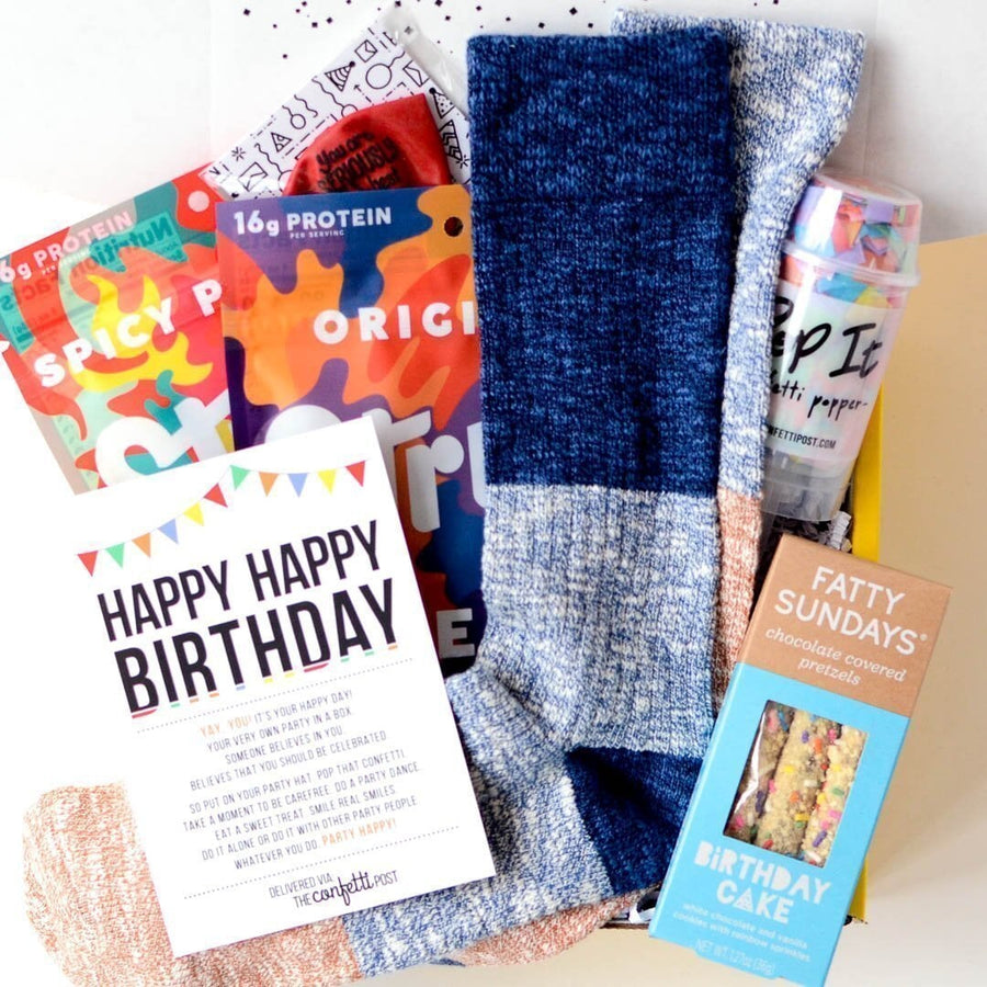 Birthday Box for Him | birthday surprise for long distance boyfriend