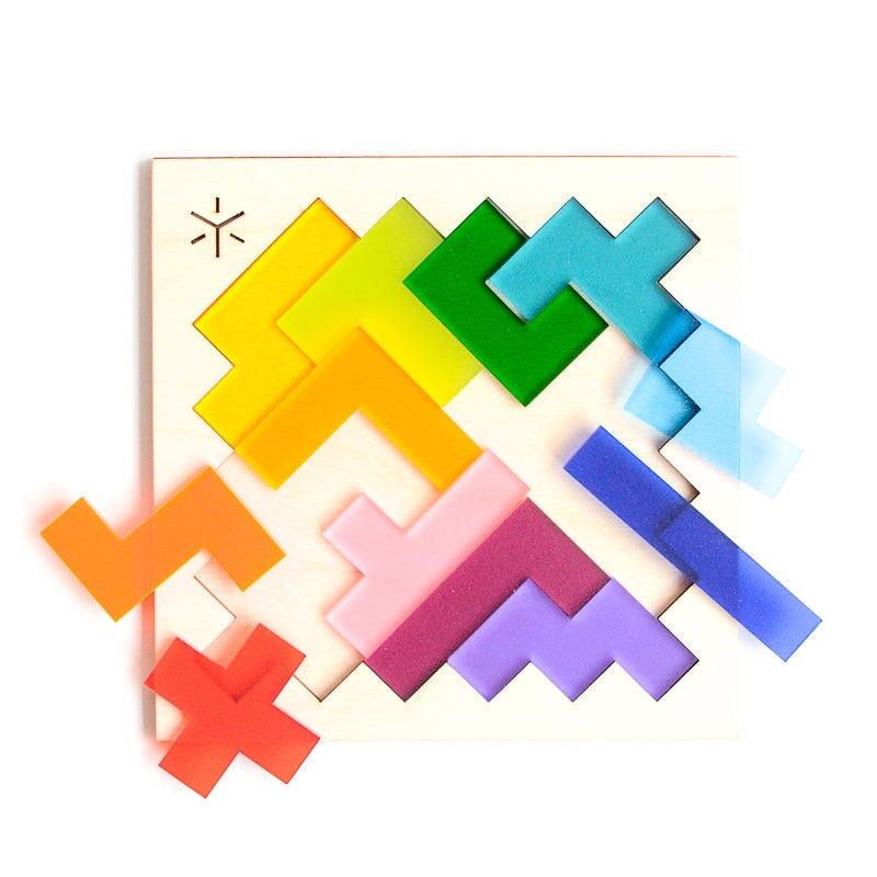 Rainbow Pentomino Tiling Puzzle