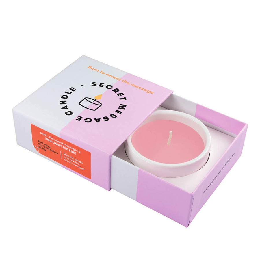 You Light Up Every Room Secret Message Candle